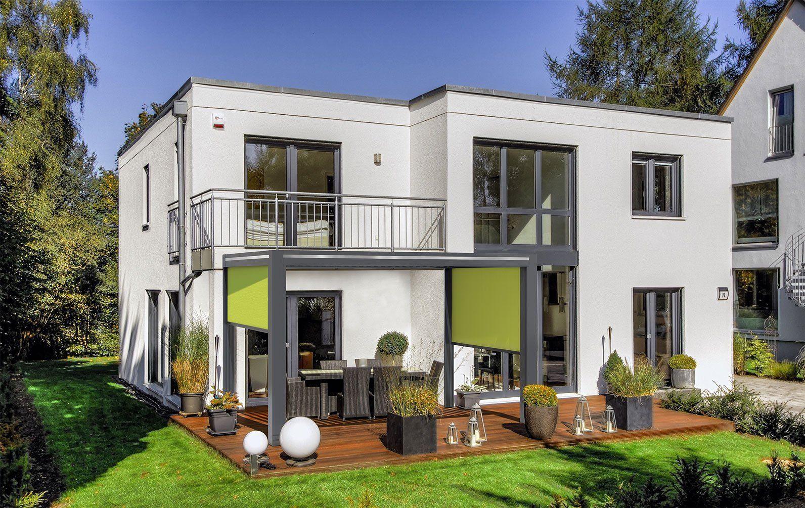 Pergolas bioclimatique distribuée par Trihome