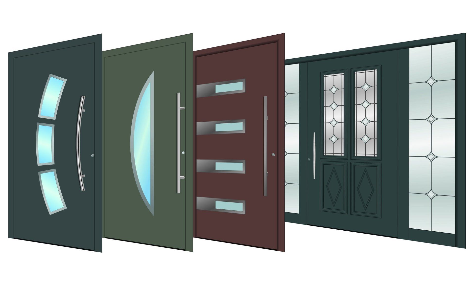 Portes d'entrée Trihome à Saint-Germain-du-bois