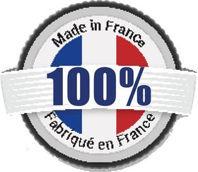Logo fabrication 100% française Trihome
