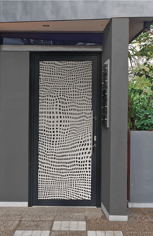 Porte d'entrée design Verrissima - Trihome menuiseries