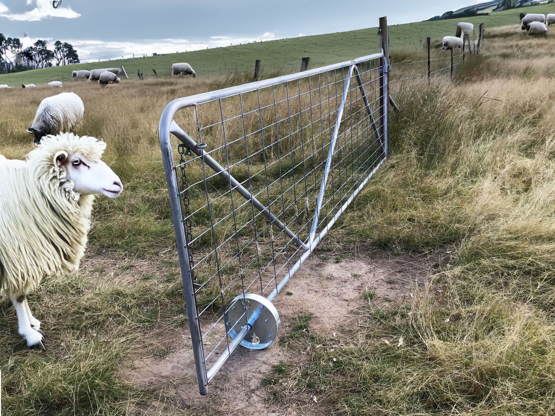 farm gate wheel