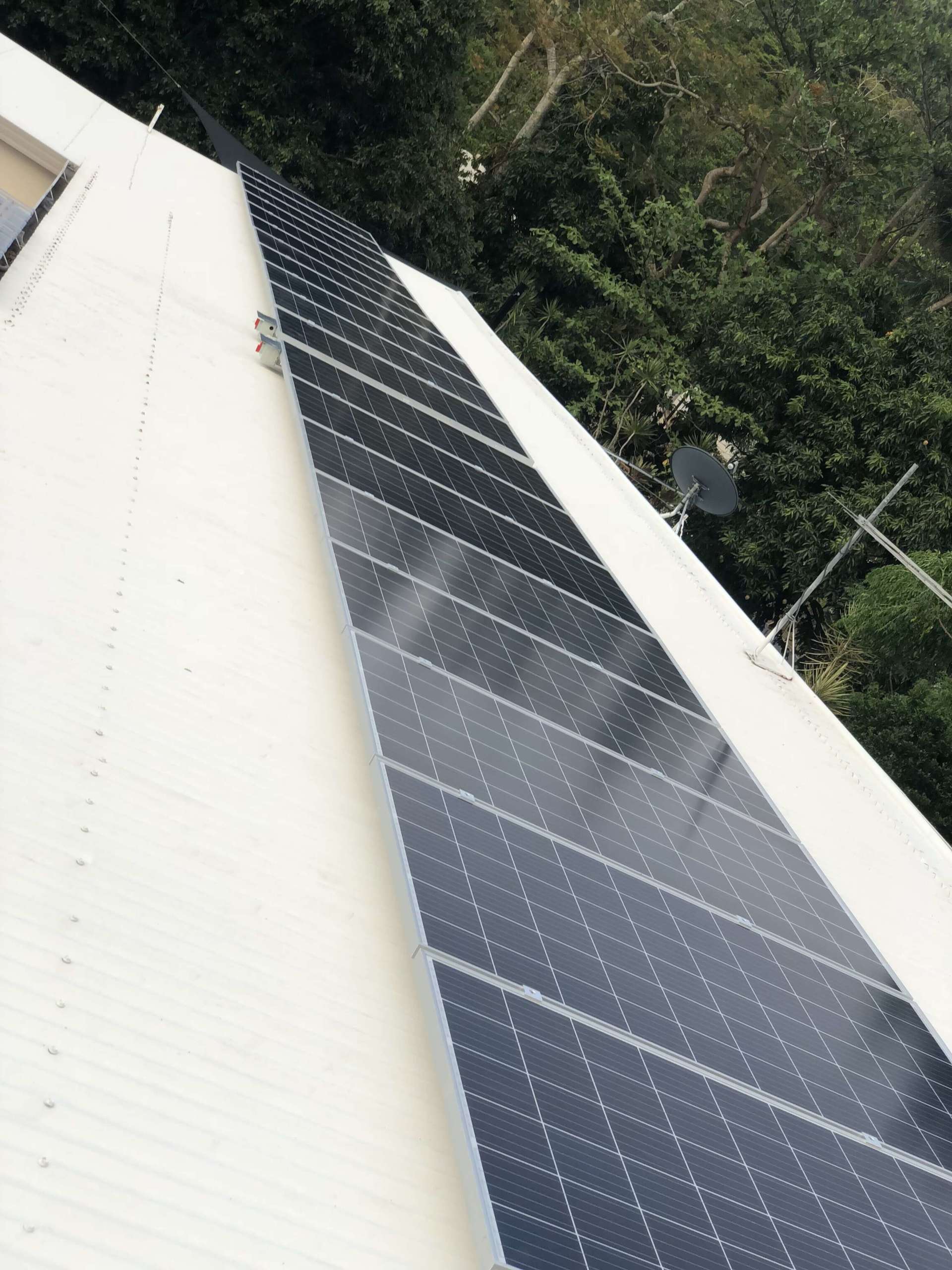 angled roof solar panels - Ample Electrical