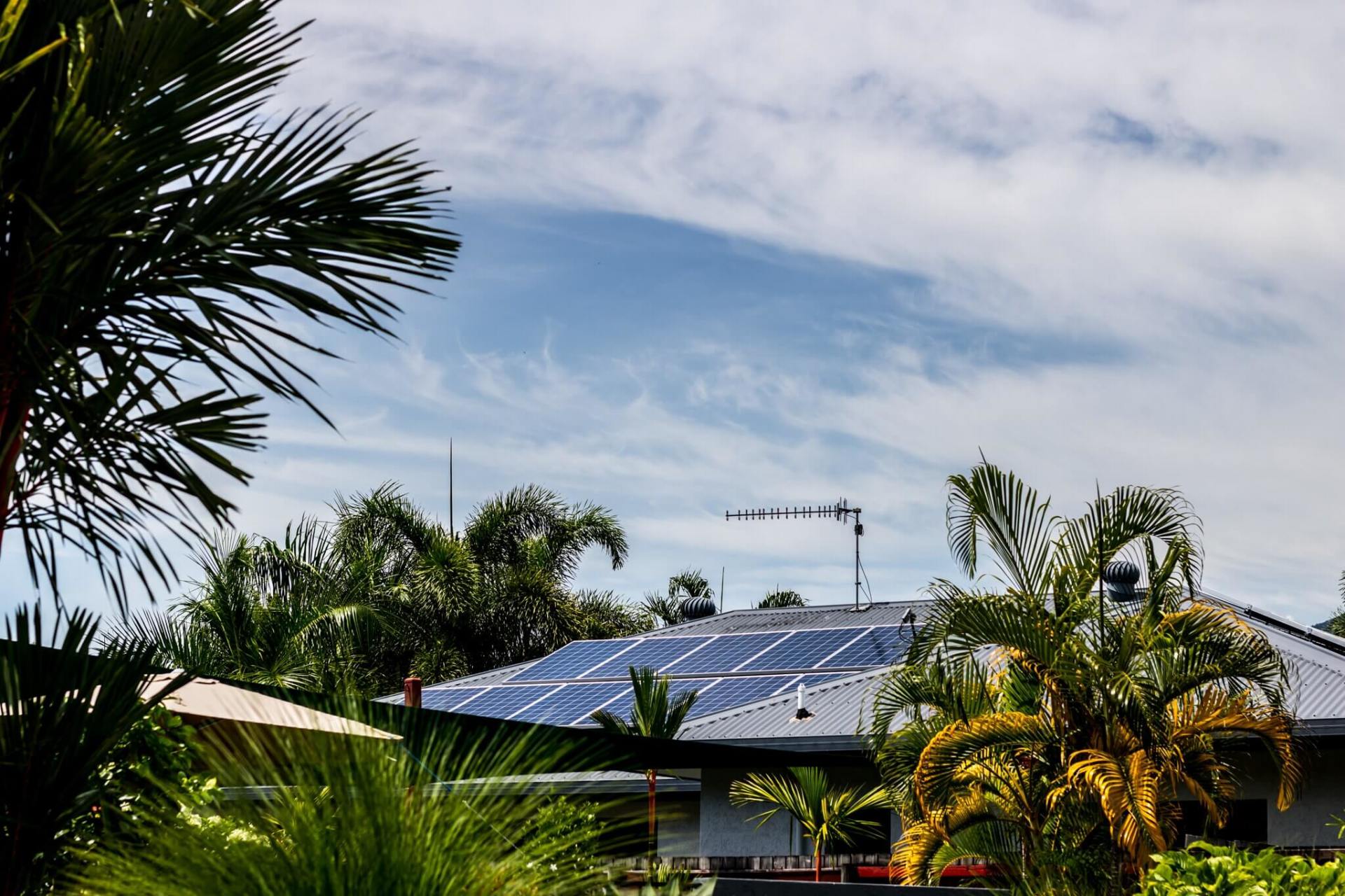 solar in house ion garden - Ample Electrical