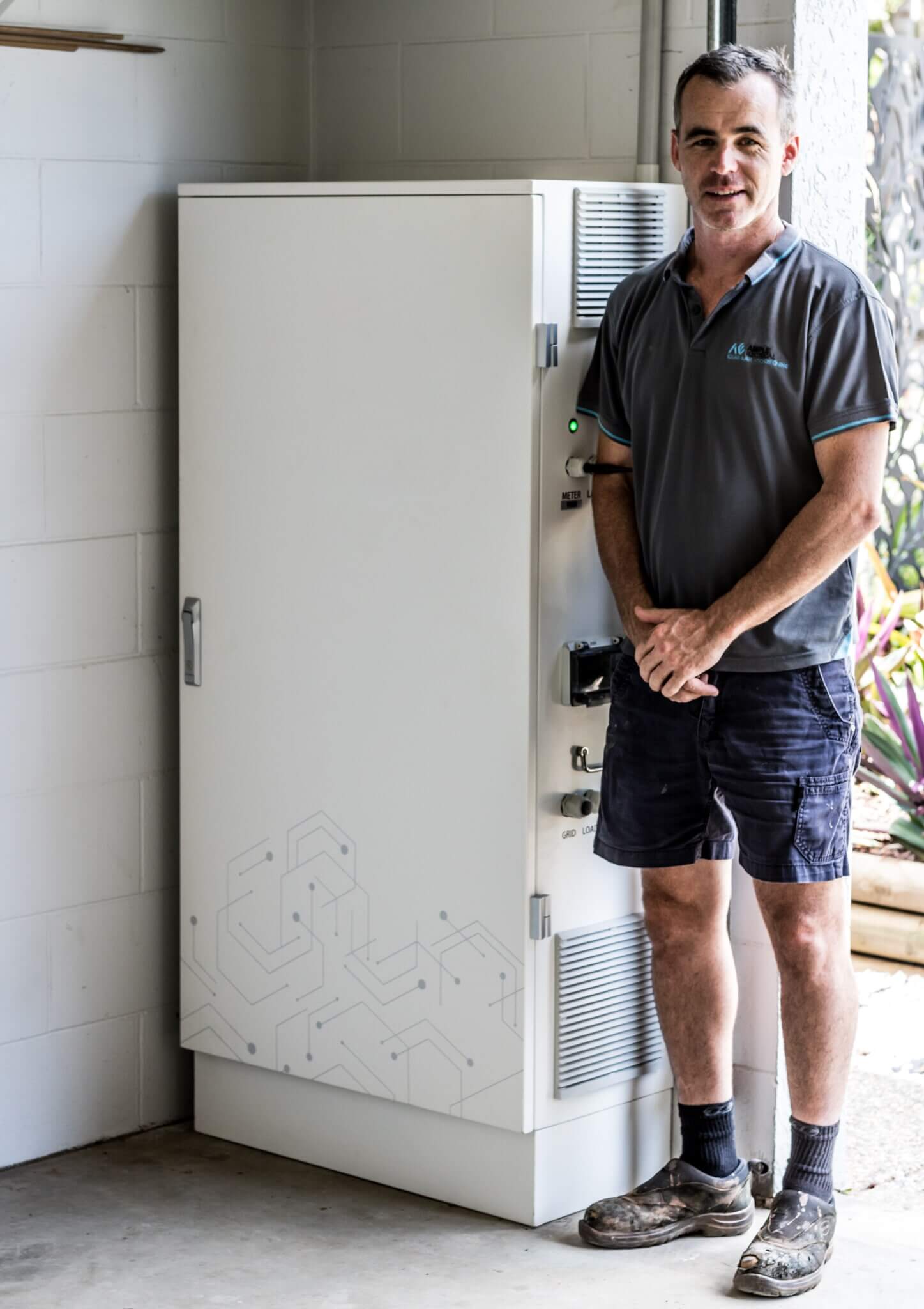 solar panel box install - Ample Electrical