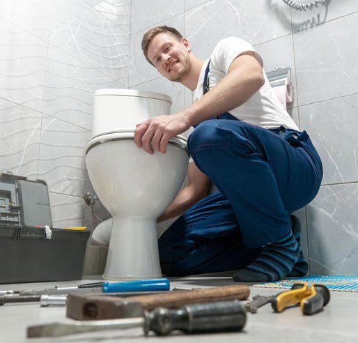 Repairing Toilet Bowl — Vestal, NY — Fancher Appliance