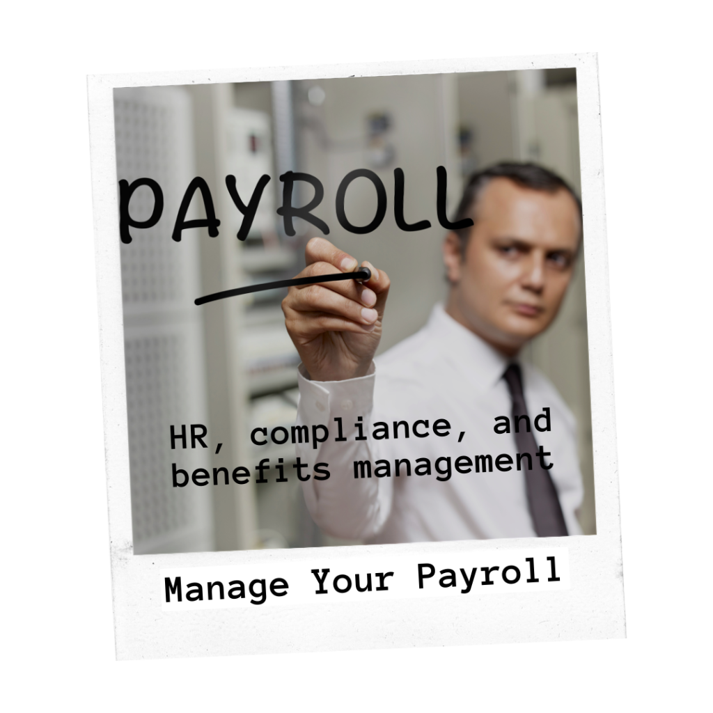 A man writes the word payroll on a white board A man writes the word payroll on a white board