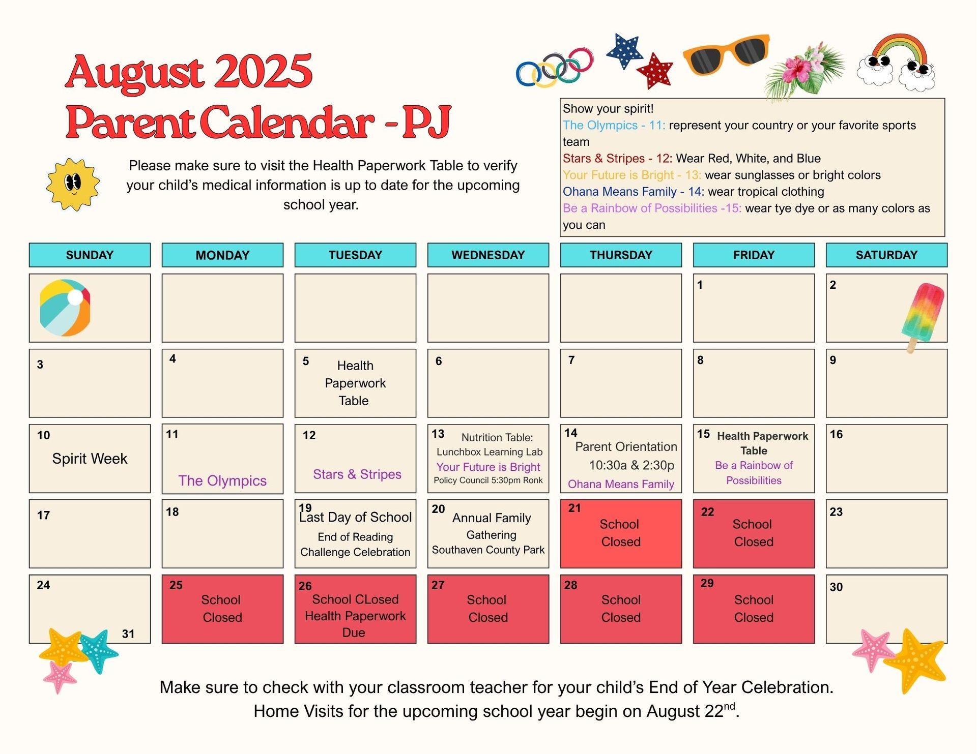 Calendar