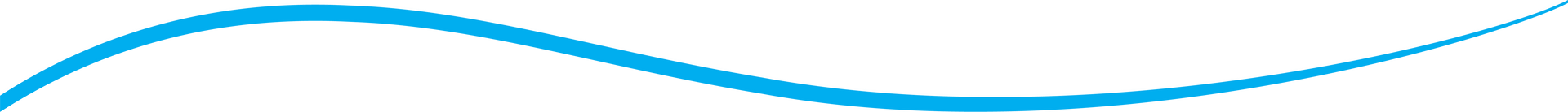 Abstract blue wavy line against a white background.
