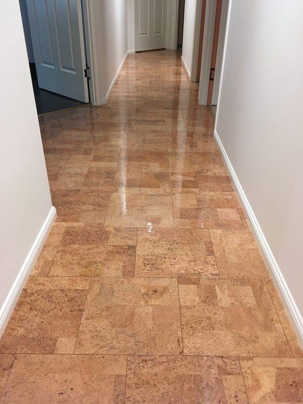 Newly Polished Floor — Floor Services in Kleinton, QLD