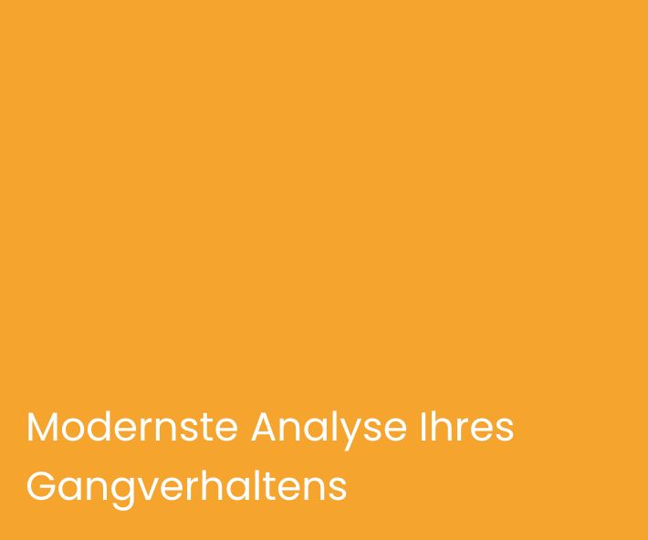 Modernste Analyse Ihres Gangverhaltens