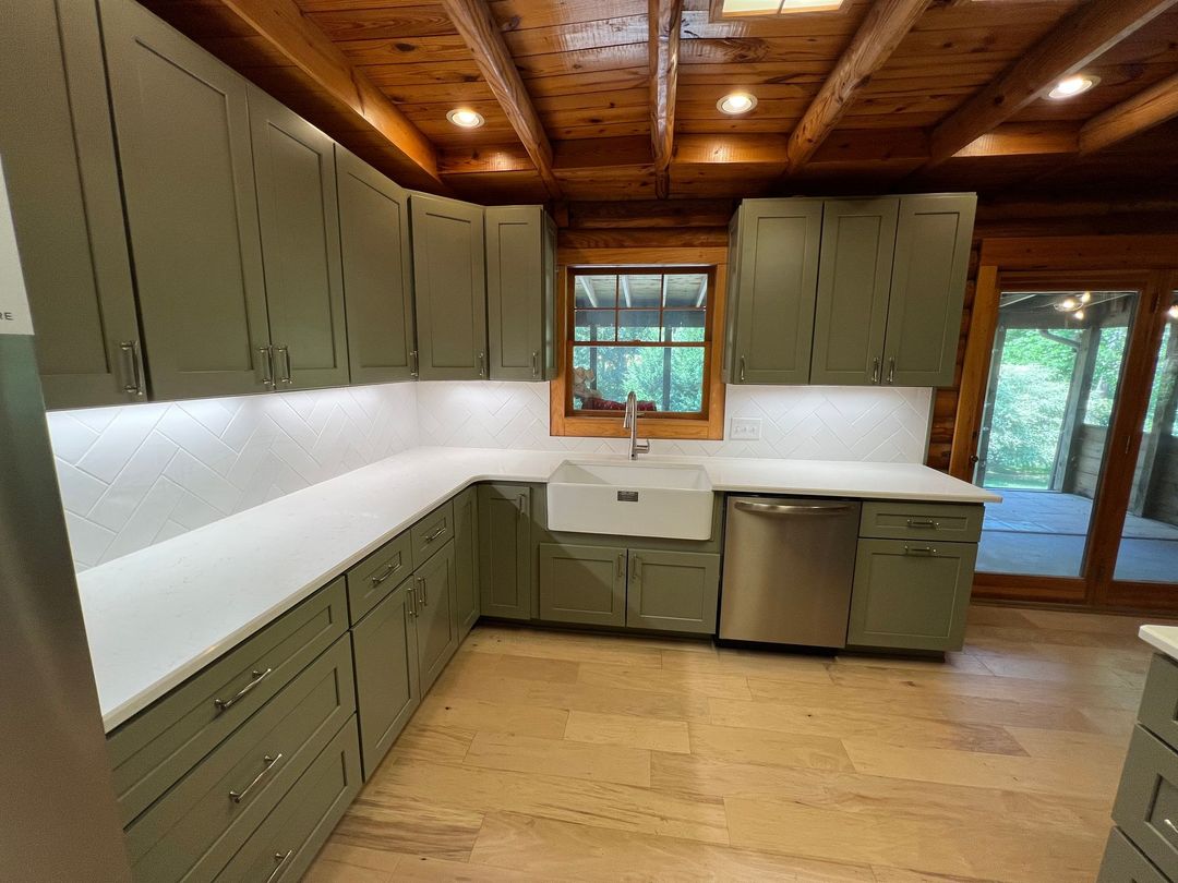 newly remodeled kitchen