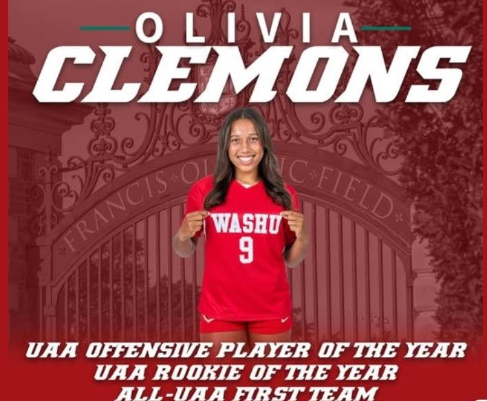 Congratulations to our former KC Blaze Academy Gunner player, Olivia Clemons, of Washington Universi