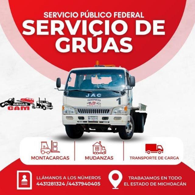 TRANSPORTES Y GRÚAS CAM