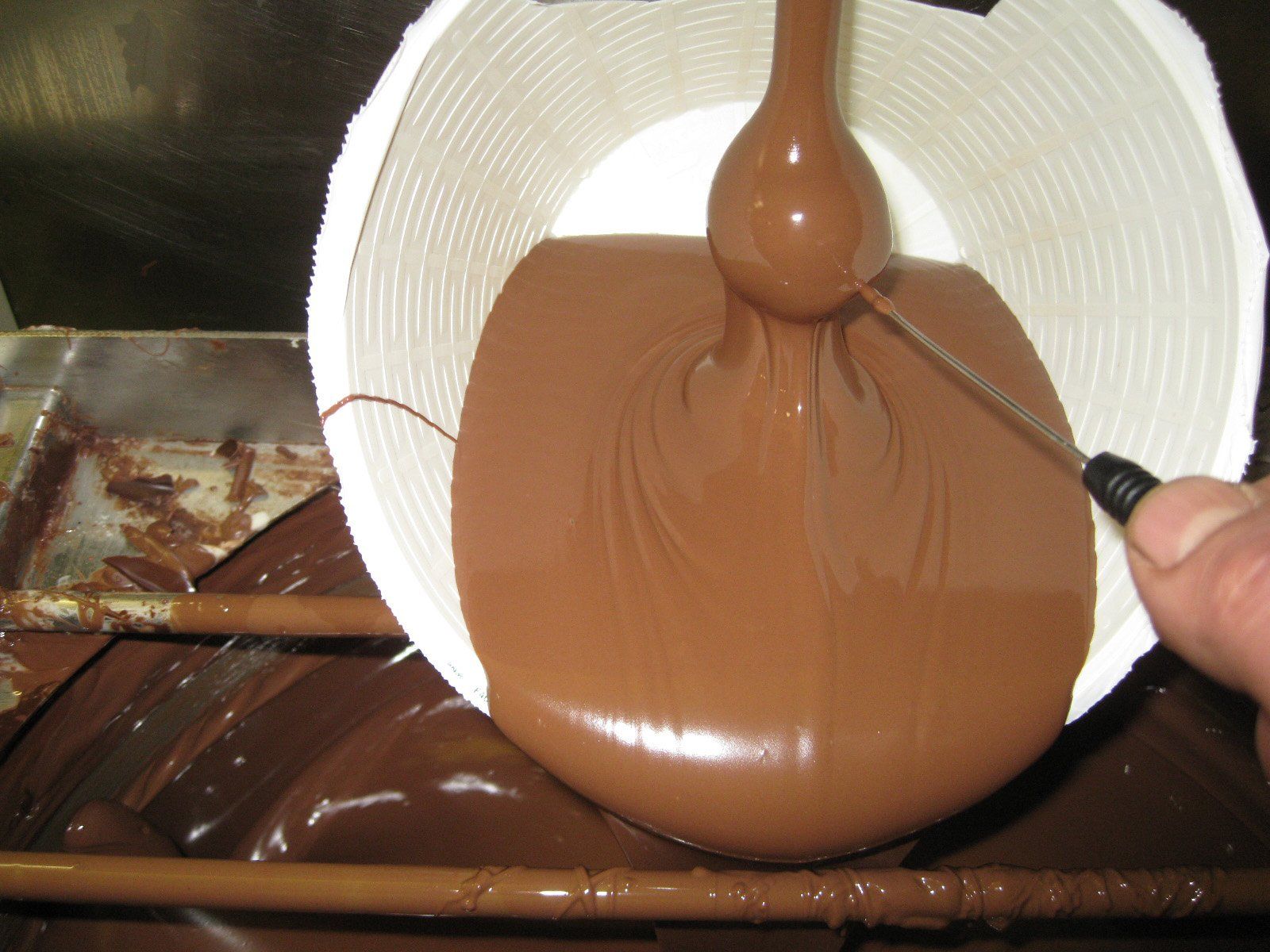 crema al cioccolato fatta a mano
