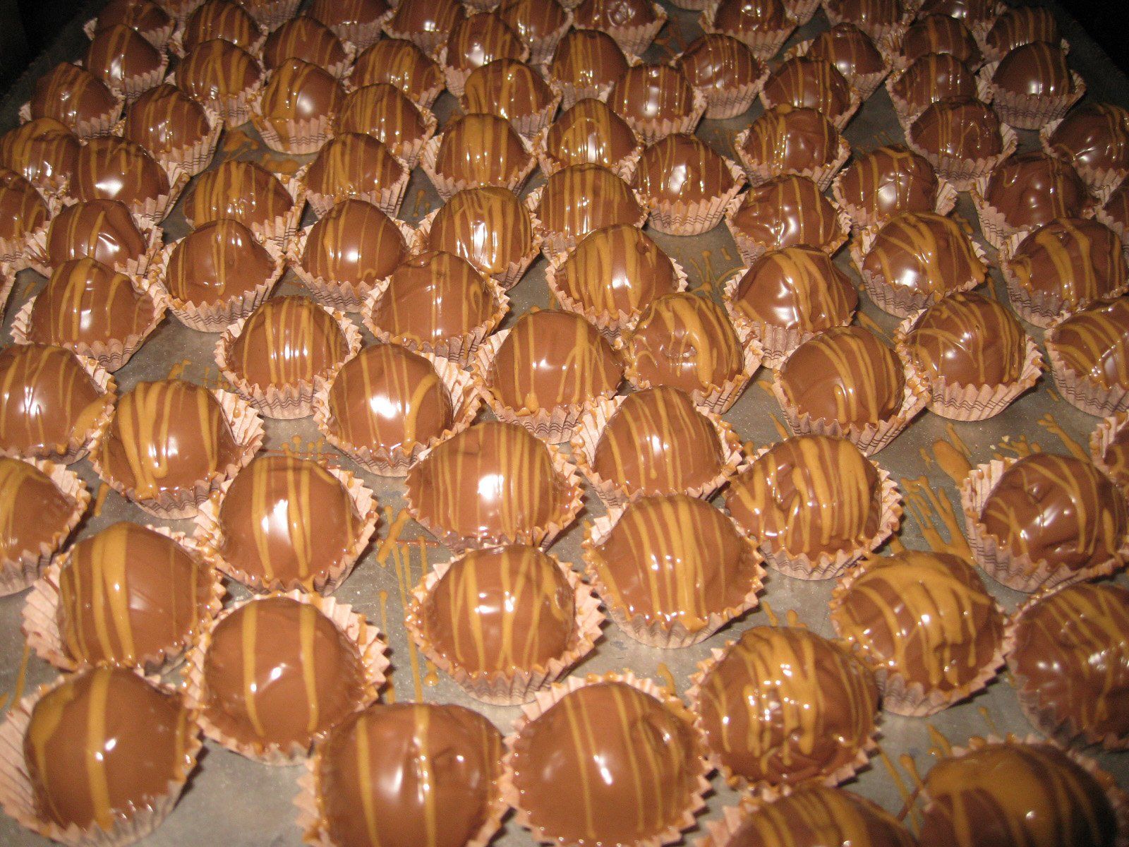 pasticcini con crema al cioccolato