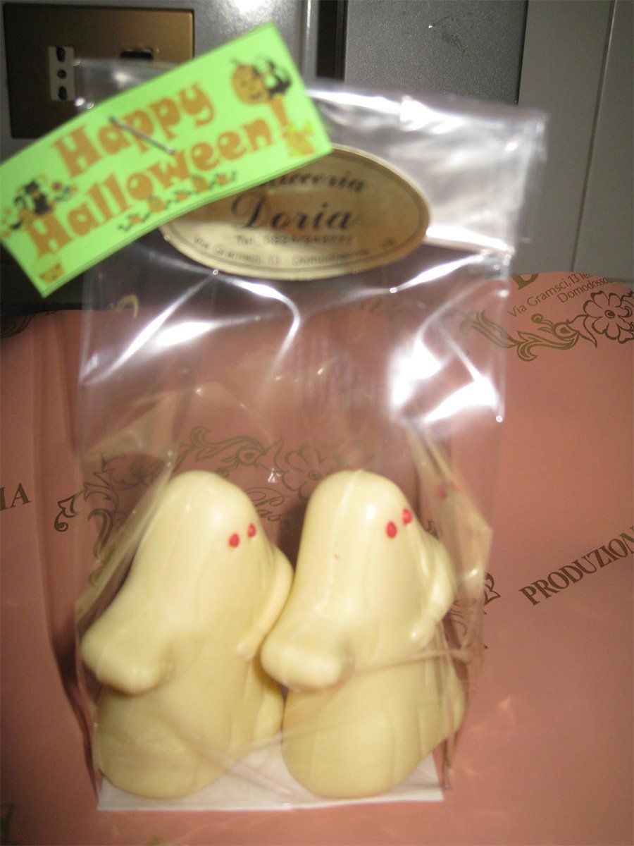 fantasmini al cioccolato bianco