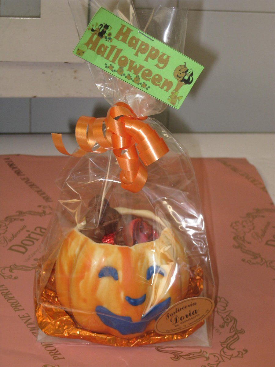 zucca halloween al cioccolato