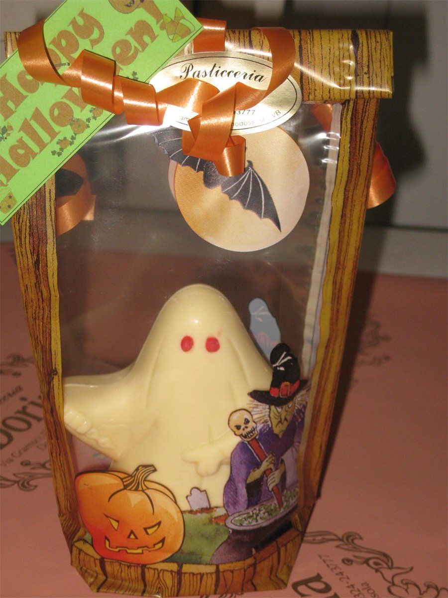 sculture per halloween al cioccolato