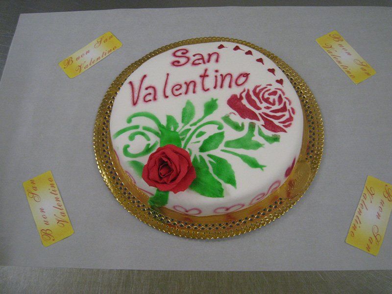 torta artistica per anniversario di san valentino
