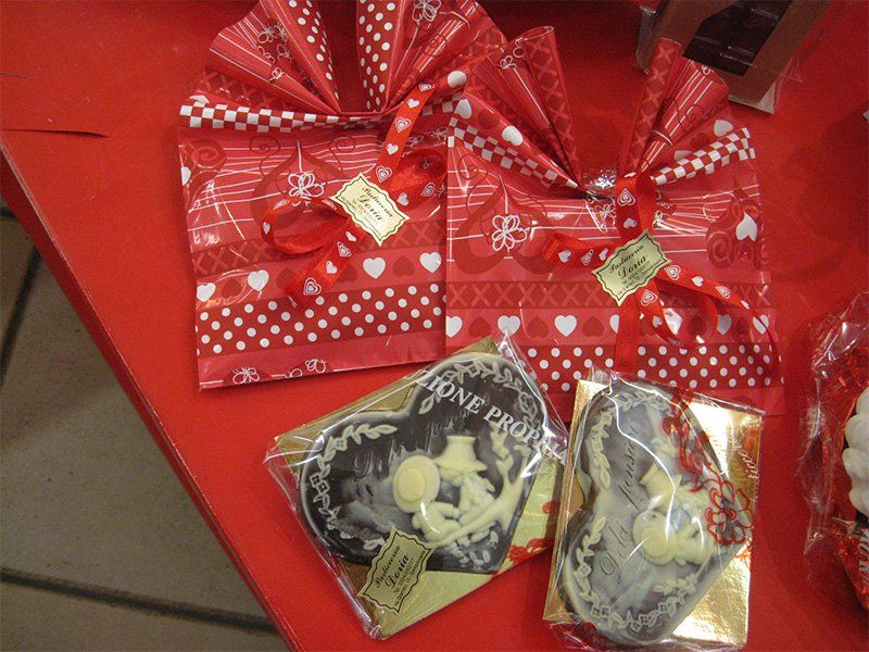 confezioni di cioccolata