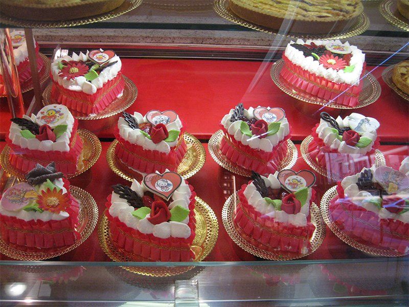 torte a forma di cuore
