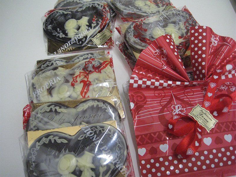 vassoi di cioccolatini per idee regalo