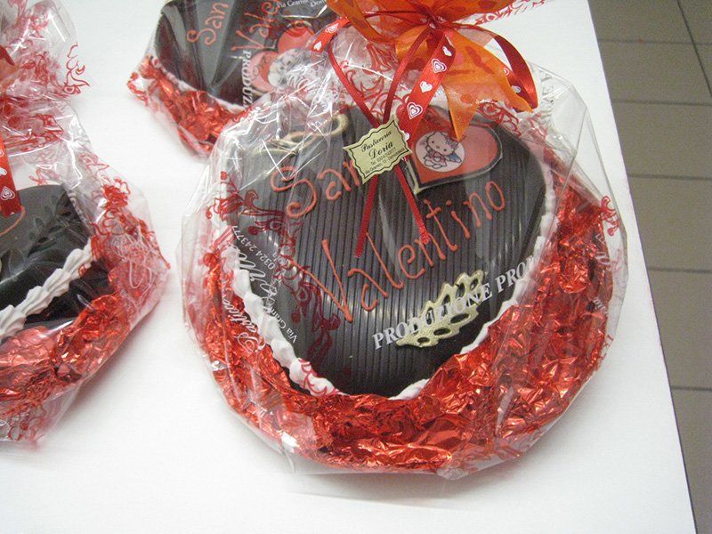 cuore di cioccolato per san valentino
