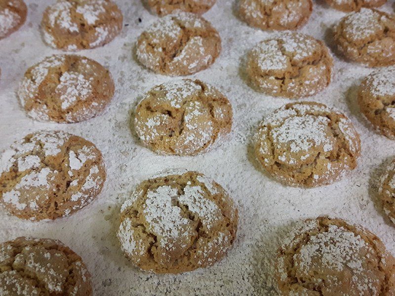 biscotti alla mandorla al forno