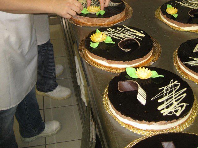 torte con farcitura al cioccolato