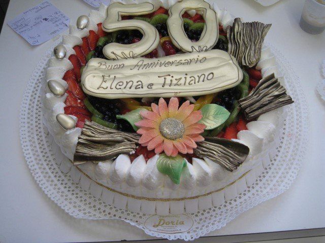 torta per 50 anni di compleanno