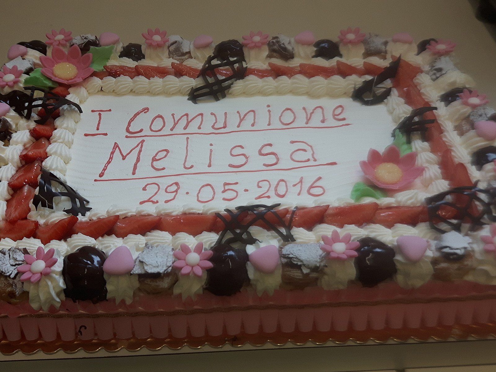 torta per la prima comunione