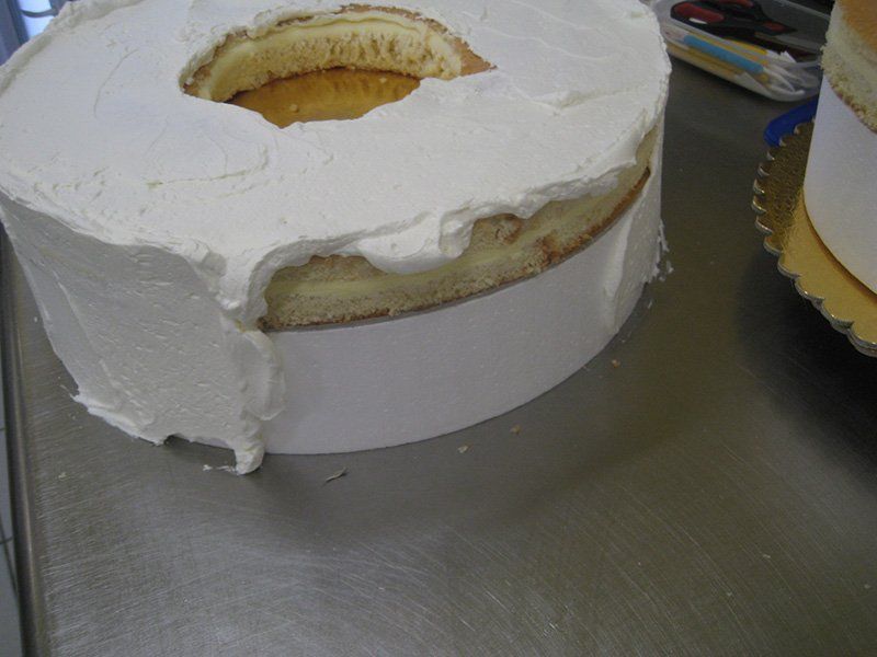 farcitura torta con panna fresca