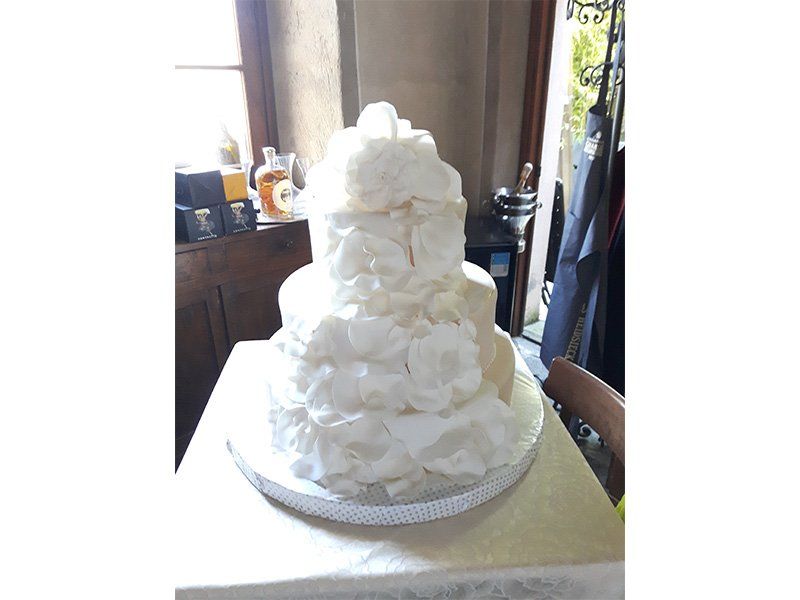 torta artistica per matrimonio