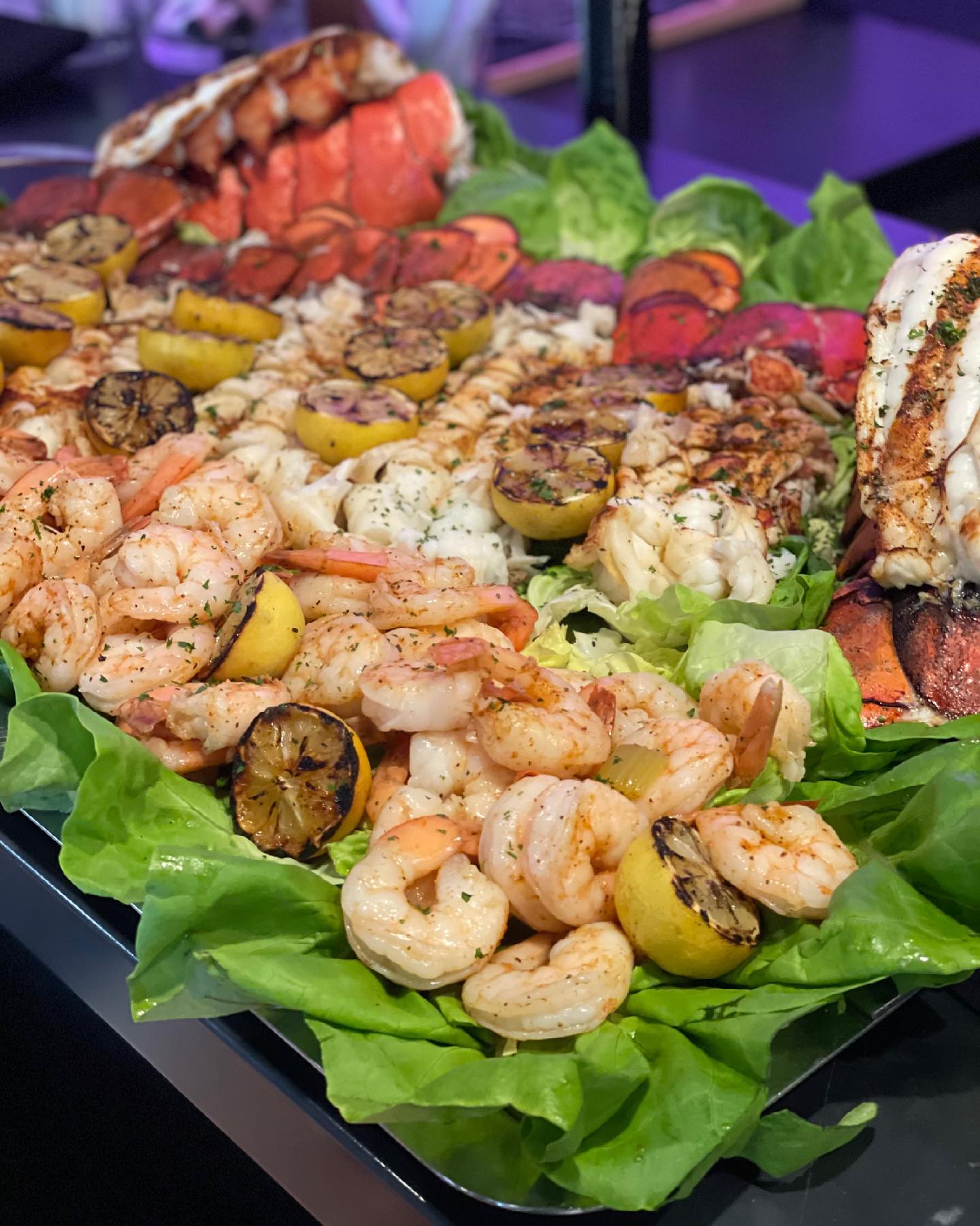 Grilled Seafood Plate