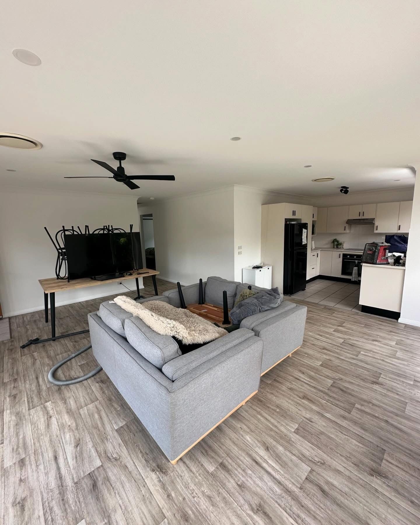 There Is A Ladder In The Middle Of The Room — Blake Saunders Painting In Edgeworth, NSW