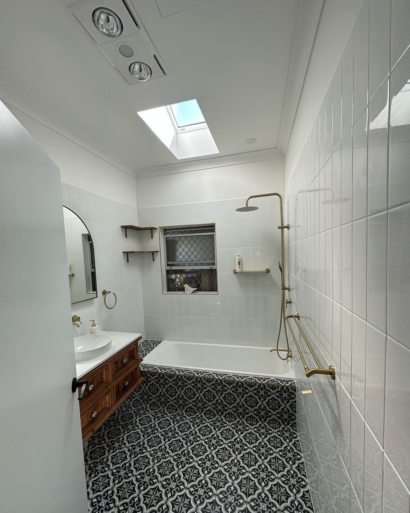 A House Is Being Built In The Middle Of A Dirt Field — Blake Saunders Painting In Edgeworth, NSW