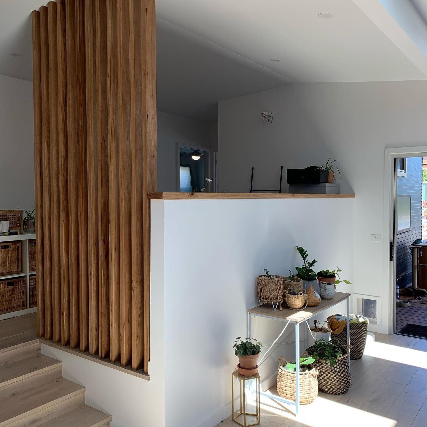 A Room Under Construction With A Lot Of Wood And Tools — Blake Saunders Painting In Edgeworth, NSW