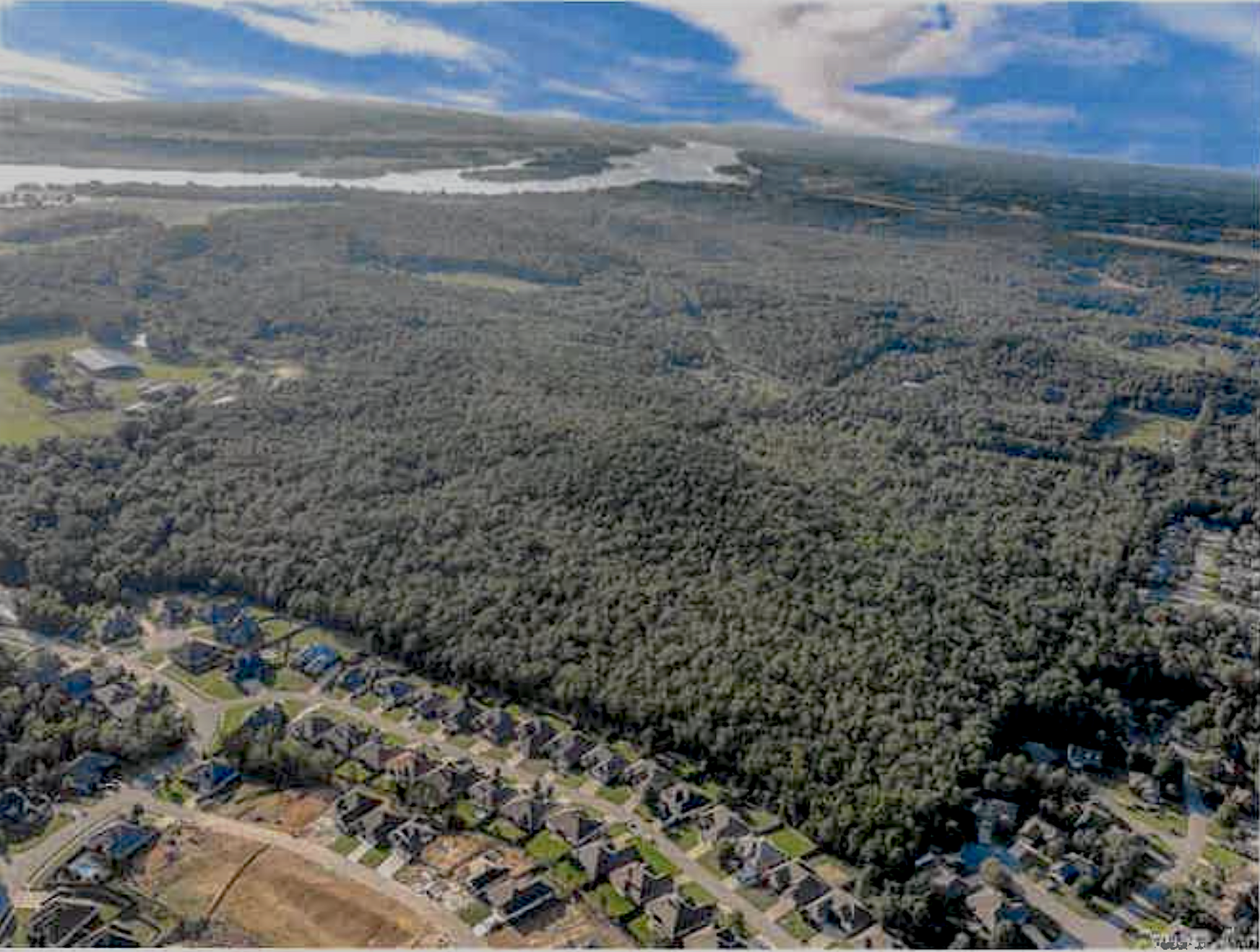 home with view of arkansas river