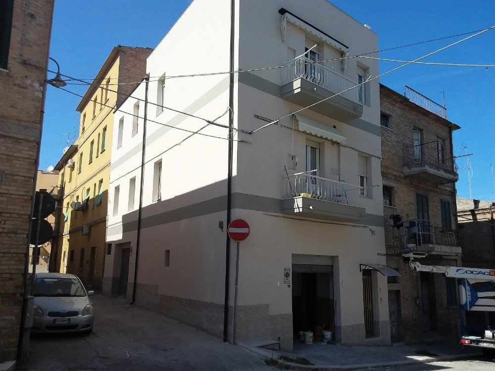 Edificio a ristrutturazione terminata