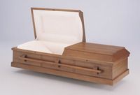 Wooden casket