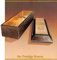 bronze burial vault