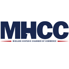 Logo for Midland Hispanic Chamber of Commerce: navy blue 
