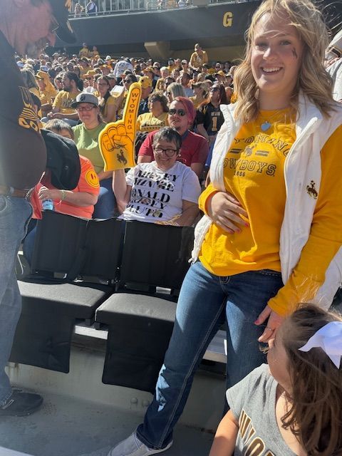 People with Down Syndrome with Their Guardian on the Stadium — Cheyenne, WY — Treasure Abilities