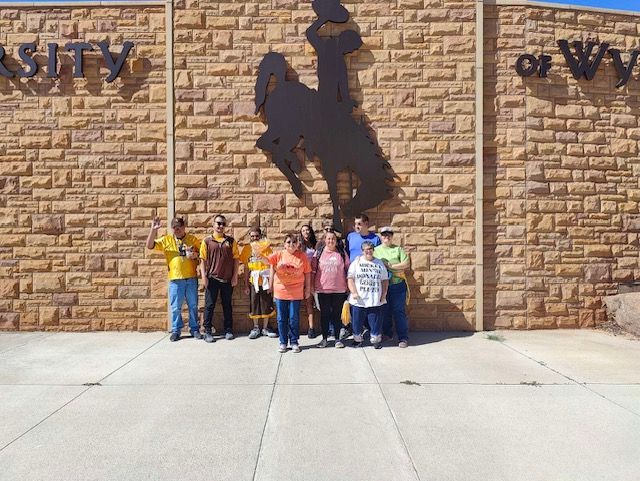 A Group of People are Having a Picture Taking — Cheyenne, WY — Treasure Abilities