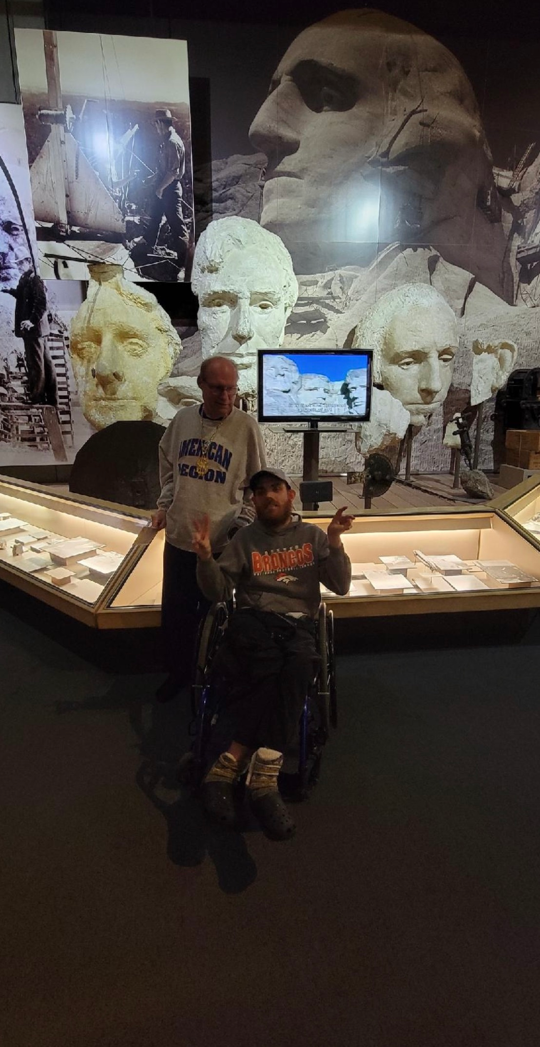 A Man in the Wheelchair with His Guardian — Cheyenne, WY — Treasure Abilities