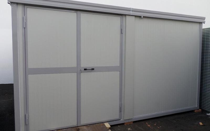 Prefabbricato isolato acusticamente