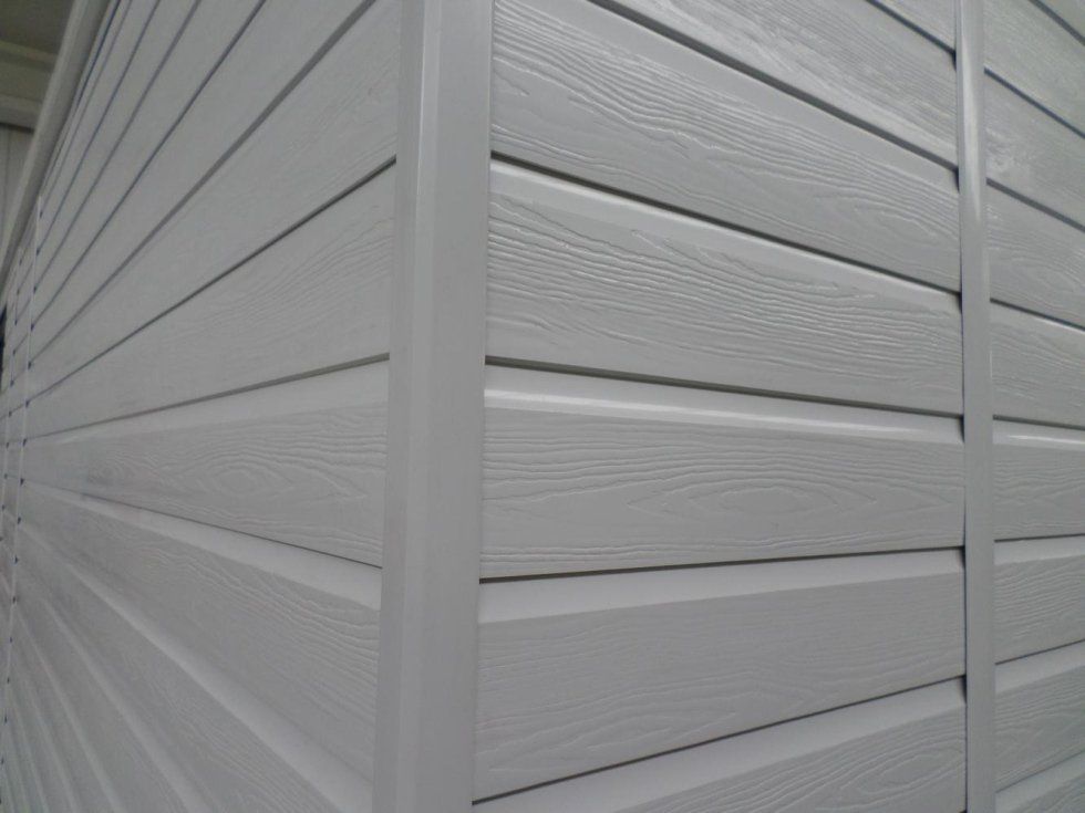 Chiosco bar prefabbricato, particolare ravvicinato