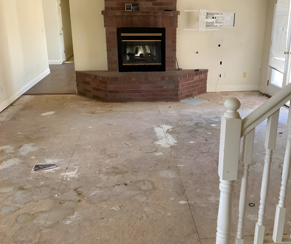 empty room with nothing in it