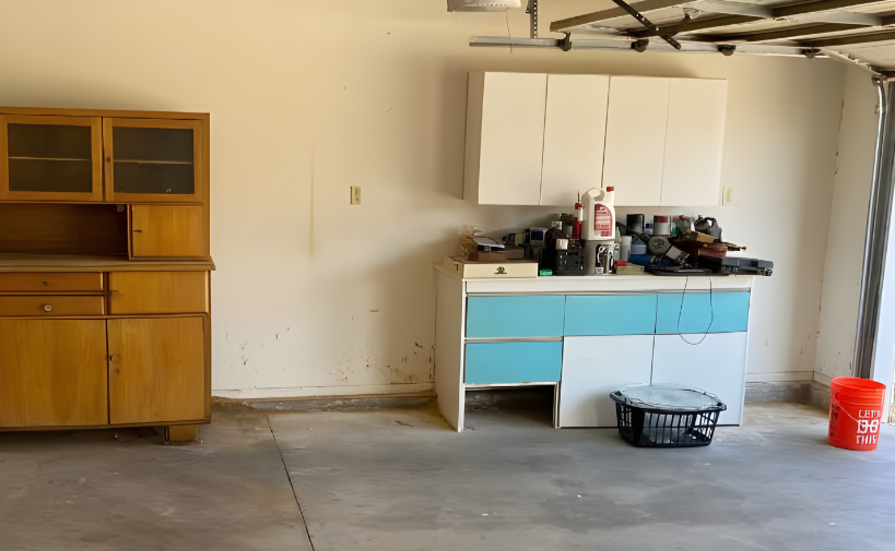 clean and organized garage