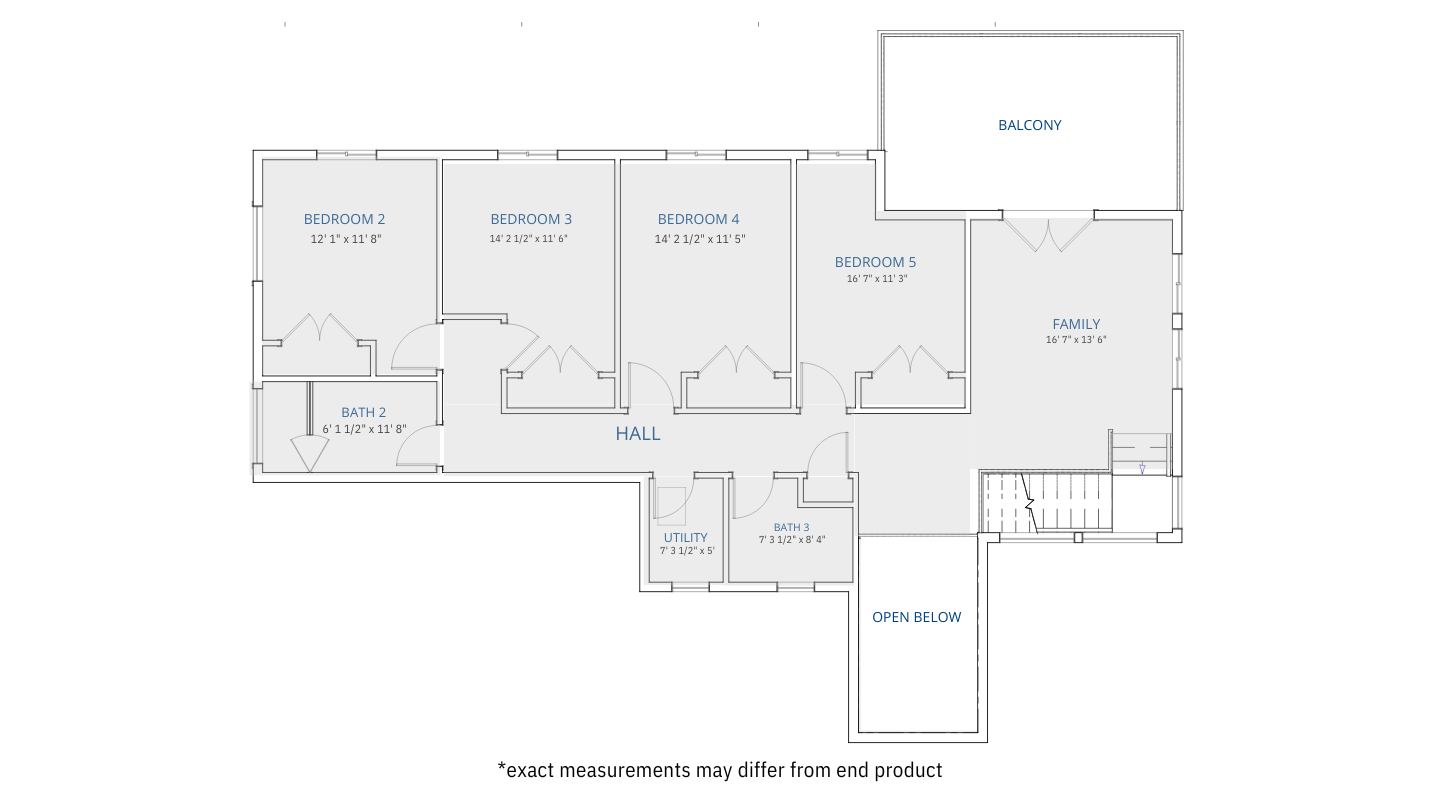 floor plan for designed home